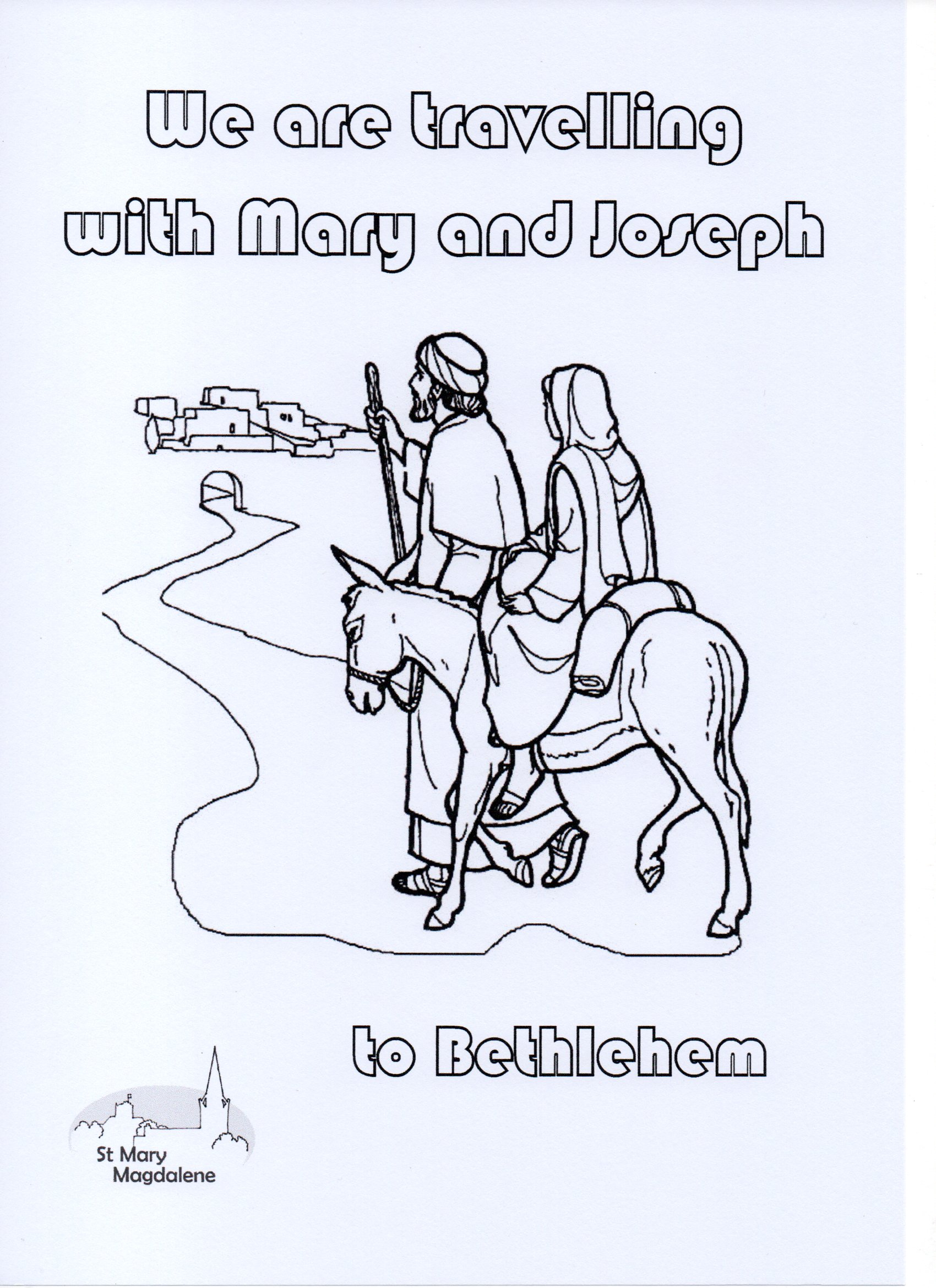 Travelling with Mary and Joseph to Bethlehem | St Marys Clitheroe